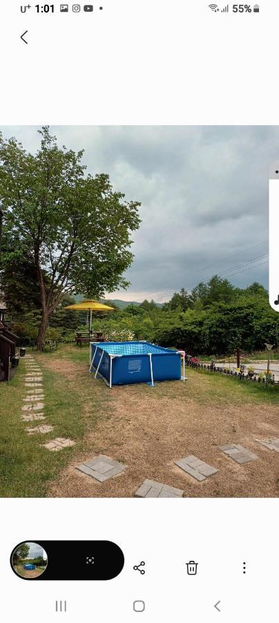 Honey Bear Pension Pyeongchang Buitenkant foto