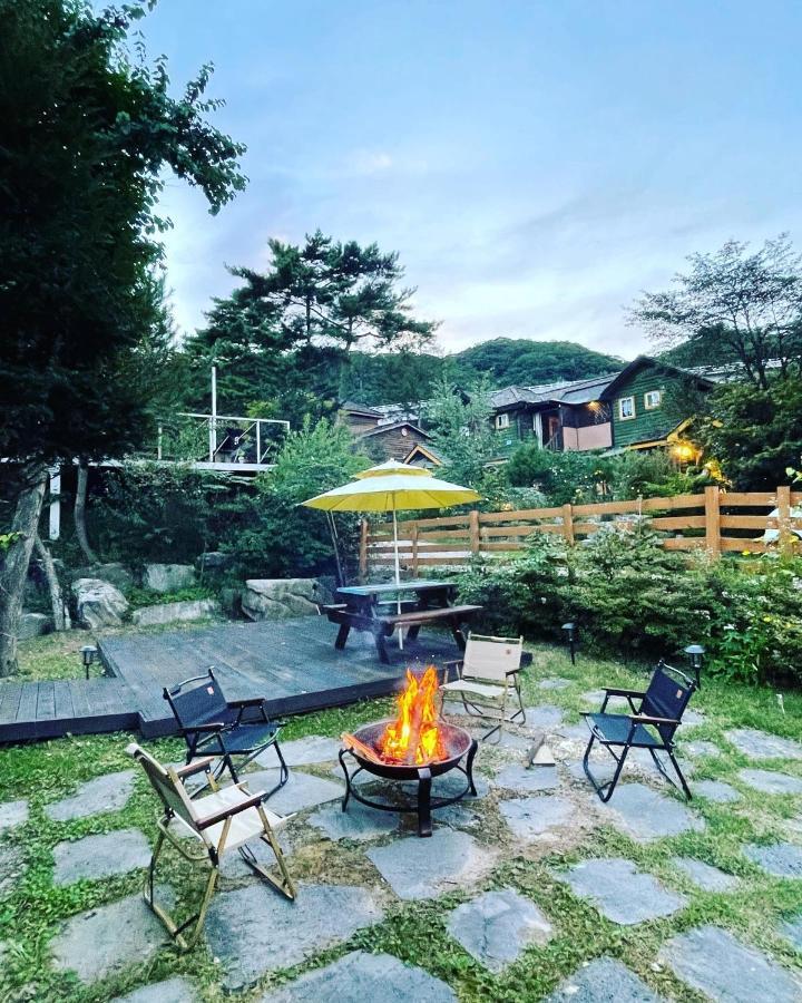 Honey Bear Pension Pyeongchang Buitenkant foto