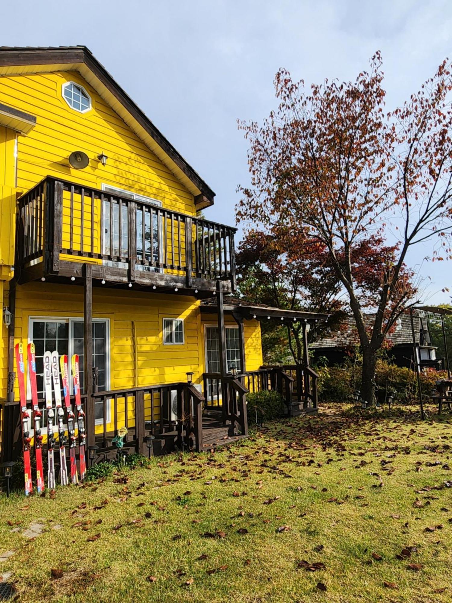 Honey Bear Pension Pyeongchang Buitenkant foto